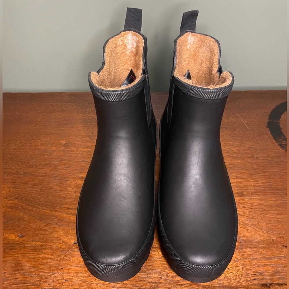 Chooka Black Women's Winter Rain Boots - Picture 6 of 14